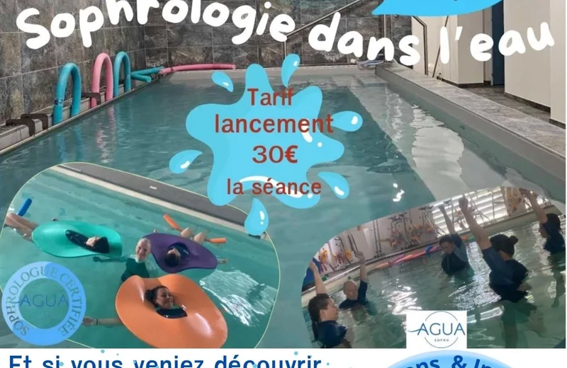 Atelier sophrologie dans l’eau