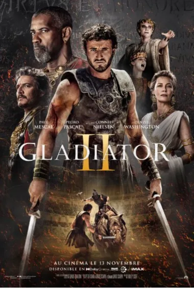 Séance de cinéma “Gladiator II”