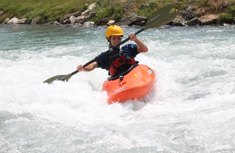 Découverte du kayak avec un moniteur