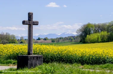 Himmel von Saint-Sorlin-de-Morestel auf den Balcons du Dauphiné