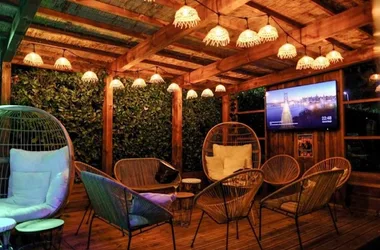 Aperitif terrace and sporting events