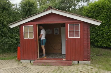 Kitchen shed - Domino Tent - Isle de la Serre