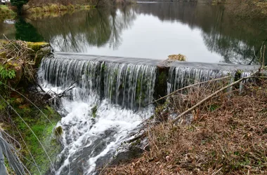 watercourse in Optevoz commune of Balcons du Dauphiné