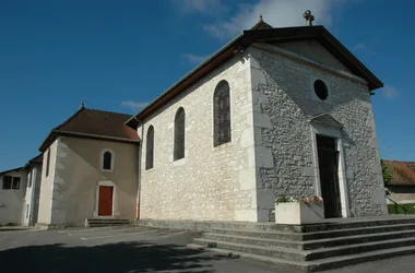 kerk van Saint-Victor-de-Morestel in Balcons du Dauphiné