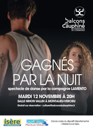 Spectacle de danse “Gagnés par la nuit” de la Cie Lamento