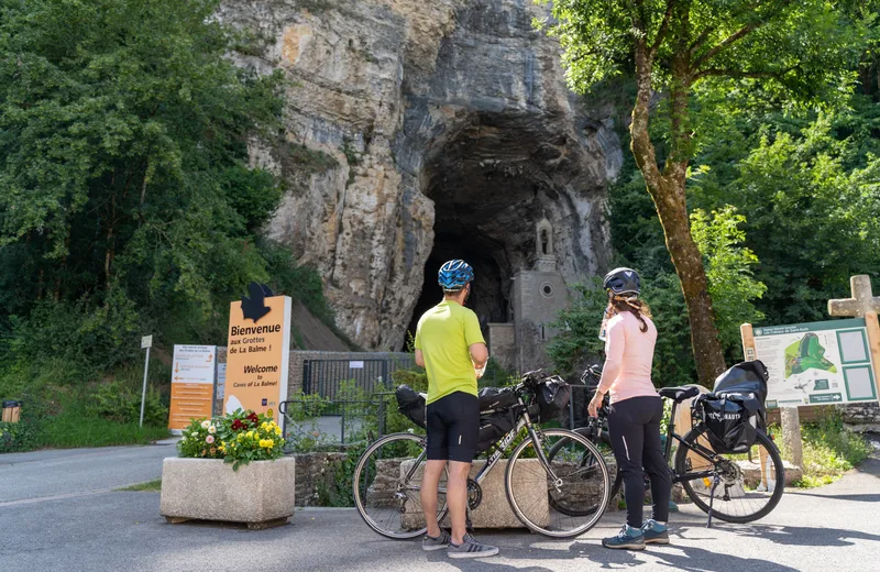Bike ride - The Grottes de la Balme - Balcons du Dauphiné - Isère