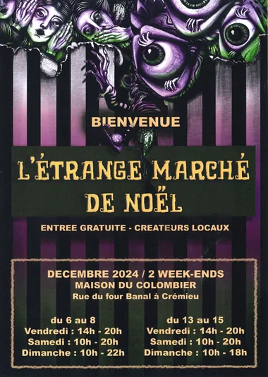 L’étrange marché de Noël de Crémieu