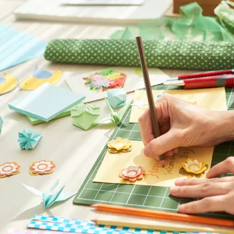 Atelier créatif au jardin des Simples