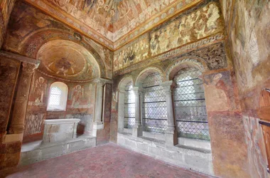romaanse-fresco's-heilige-chef