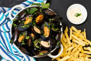 Vente de moules-frites