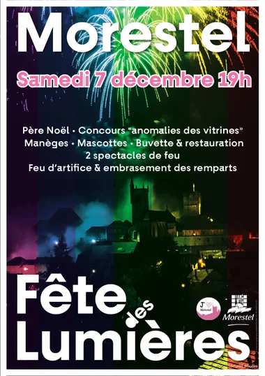 Fête des lumières : illuminations, animations et feu d’artifice à Morestel