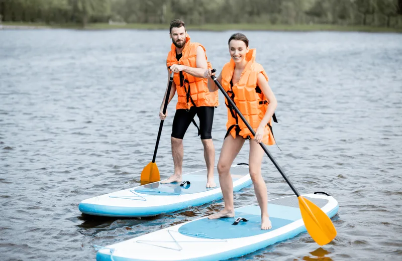 Paddle, paddle géant, kayak et pédal eau