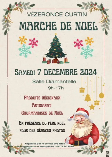 Marché de Noël de Vézeronce-Curtin