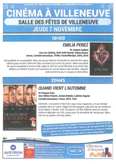 Cinéma à Villeneuve