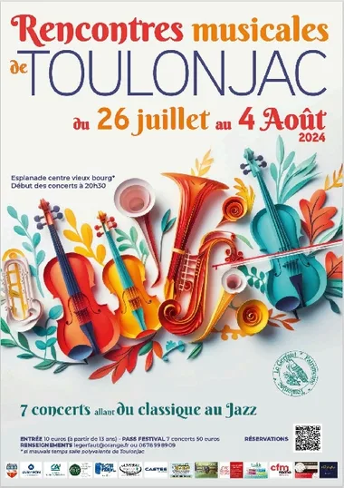 Les Rencontres Musicales de Toulonjac de l’été 2024