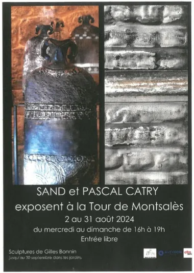 Galerie d’art – La Tour de Montsalès : Exposition “Sand et Pascal Catry”