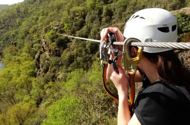 Via ferrata avec Nicolas Daniel