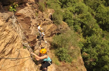 Via ferrata avec Nicolas Daniel