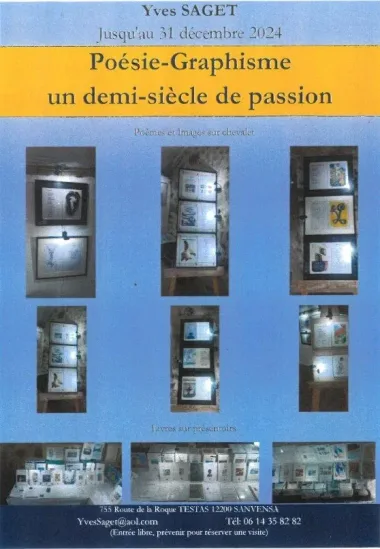 Exposition : Poésie-Graphisme, un demi-siècle de passion