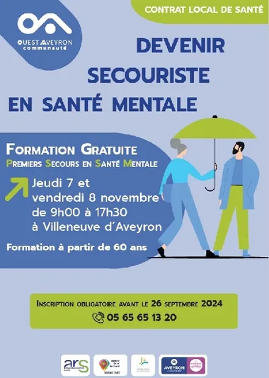 Session de formation aux Premiers Secours en Santé Mentale