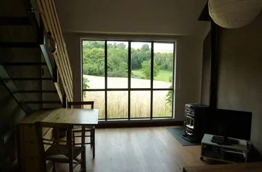 Kaltex cottage, living room, bay window