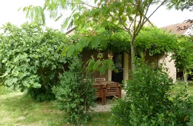 Gîte Kaltex, terrasse, jardin