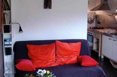 Kaltex cottage, living room, sofa bed