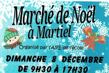 Marché de Noël à Martiel