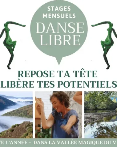 Stage mensuel de danse libre