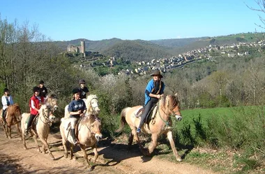 Ferme Équestre de Daoudou : Balade, Randonnée Équestre et Promenade en calèche