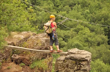 Via ferrata avec Nicolas Daniel