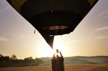 Vol en montgolfière avec Les choses de l’Air