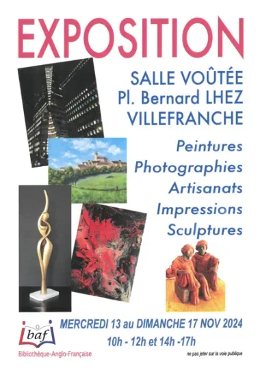 Exposition à la Salle Voûtée