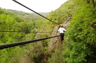 Via ferrata avec Nicolas Daniel