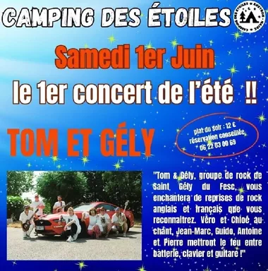 Tom en Gély-concert