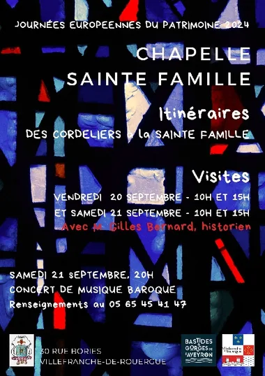 JEP 2024 – Chapelle Sainte Famille