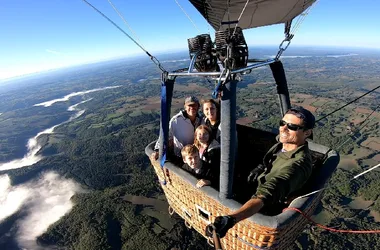 Vol en montgolfière avec Les choses de l’Air