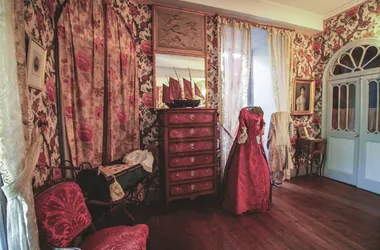 Dormitorio del pintor CHATEAU DU BOSC TOULOUSE-LAUTREC