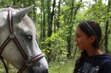 Paardenboerderij van Saint Gauzy: Pony Club en Equitherapie