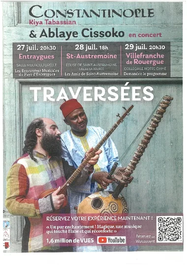 “Traversées” – Constantinople & Ablaye Cissoko