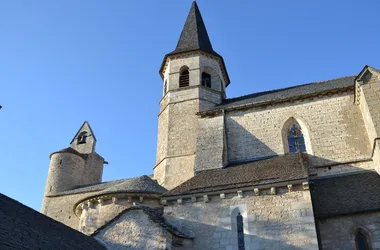Tourismusbüro West Aveyron – Büro Villeneuve: Kirche von Villeneuve