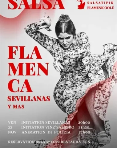 Soirée “Flamenca y Salsa” au St Ex’