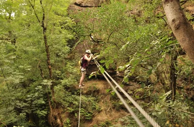 Via ferrata avec Nicolas Daniel