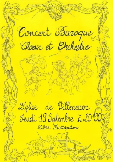 Villeneuve – Concert baroque en l’église