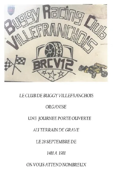 Portes ouvertes du club de buggy villefranchois