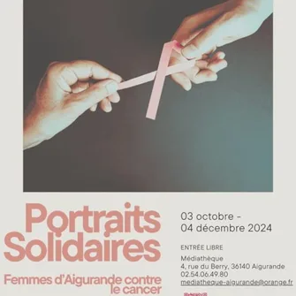 Exposition Portraits solidaires Du 3 oct au 4 déc 2024