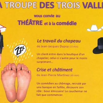 Théâtre : "Le travail du chapeau " et "Crise et châtiment"