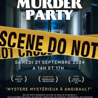 Murder party au Moulin Le 21 sept 2024