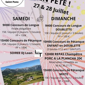 Fête de Saint-Pons