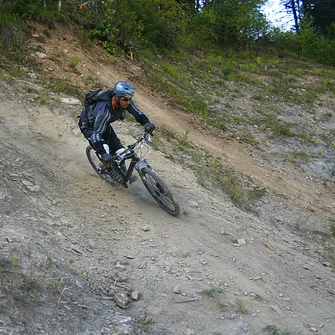 Itinéraire piste de descente ” Chevreuil “